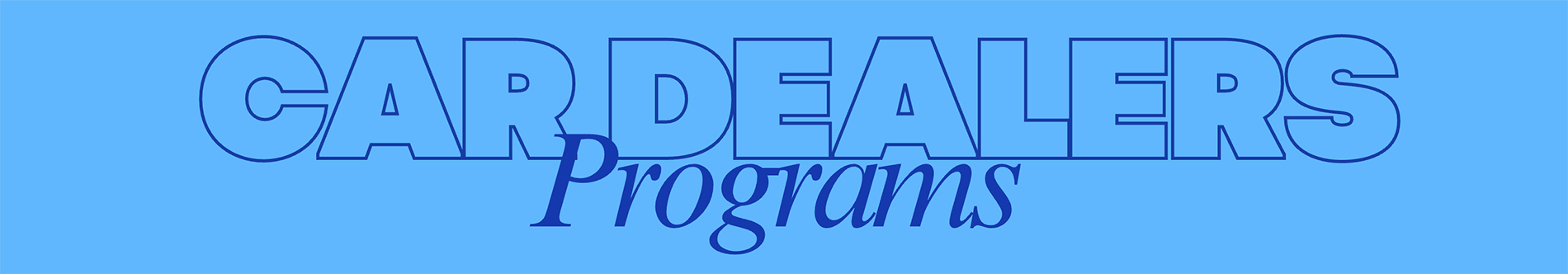 car dealer Banner